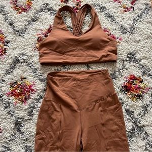 Aerie Offline sports bra and leggings set